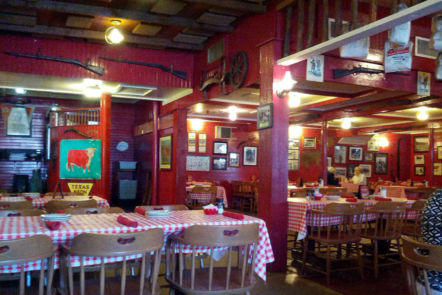 Red Barn dining room
