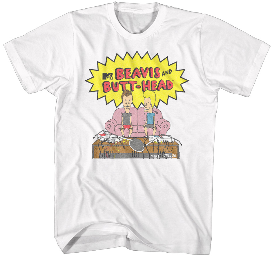 Beavis and Butthead T-shirt gifts
