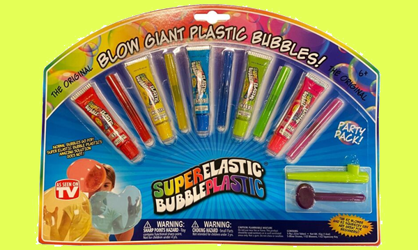 Super Elastic Bubble Plastic
