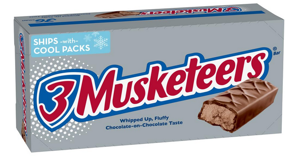 3 Musketeers box
