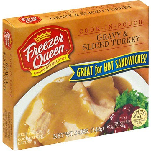 Freezer Queen Gravy & Sliced Turkey