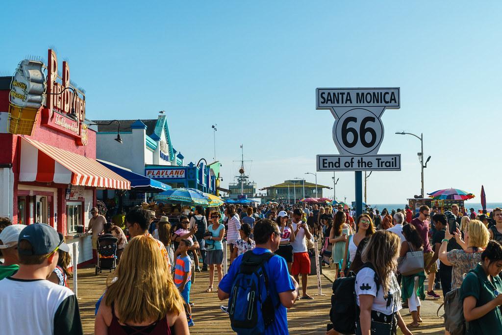 Rt 66 Santa Monica Pier 
