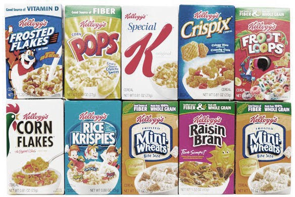Mini Cereal Boxes