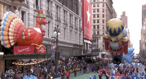 Macy’s Thanksgiving Day Parade gif