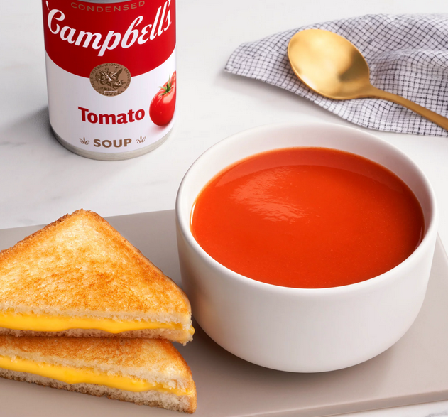 Campbell's Tomato Soup with Grilled Cheese