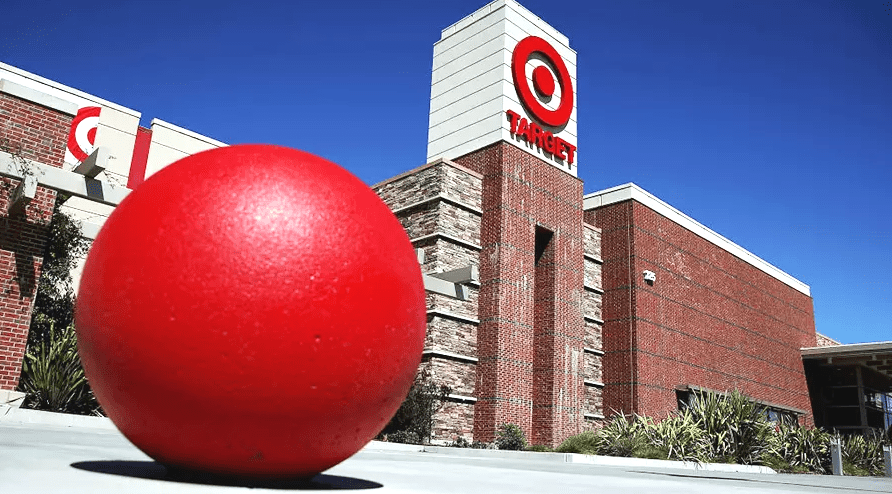 target red sphere ball