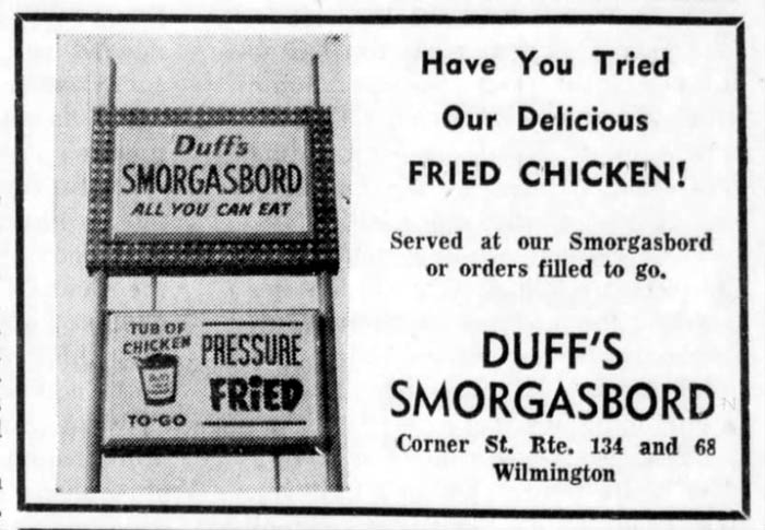 Duff's Smorgasbord