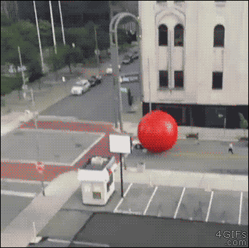Target red ball gif