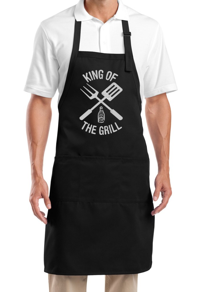king of the grill mens apron