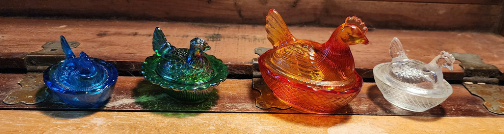 glass chicken