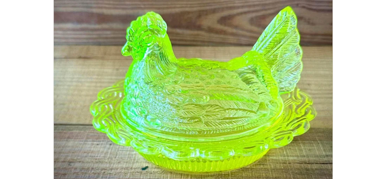 glass chicken