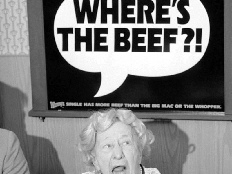 Clara Peller – Where’s The&nbsp;Beef?