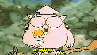Tootsie Roll Owl gif