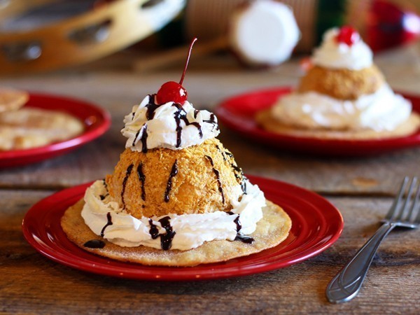 Chi Chi's Fried Ice Cream