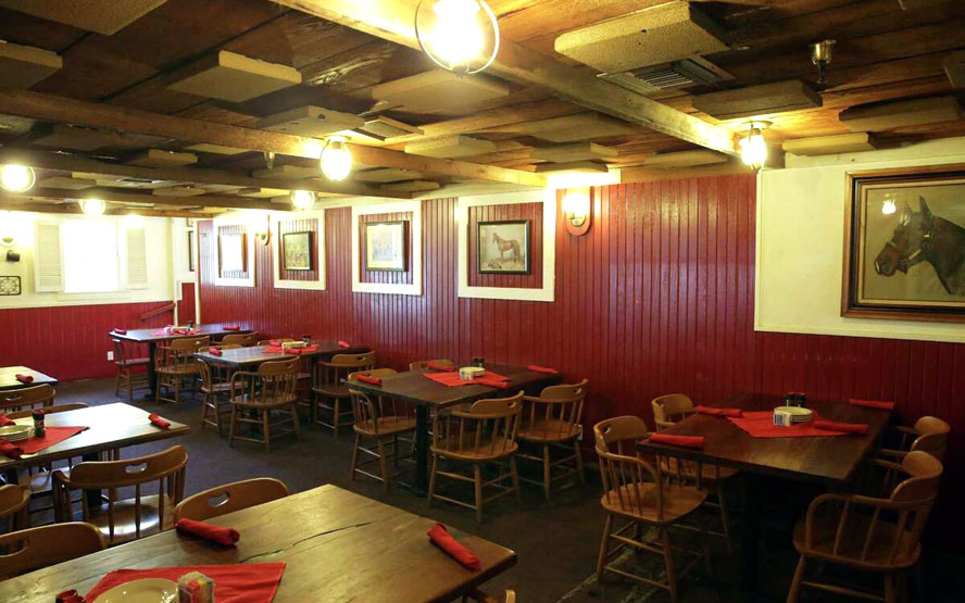 Red Barn interior