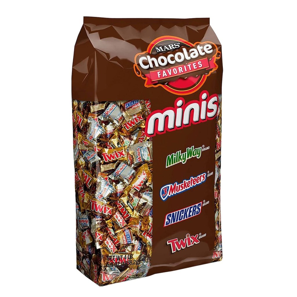 mars minis candy