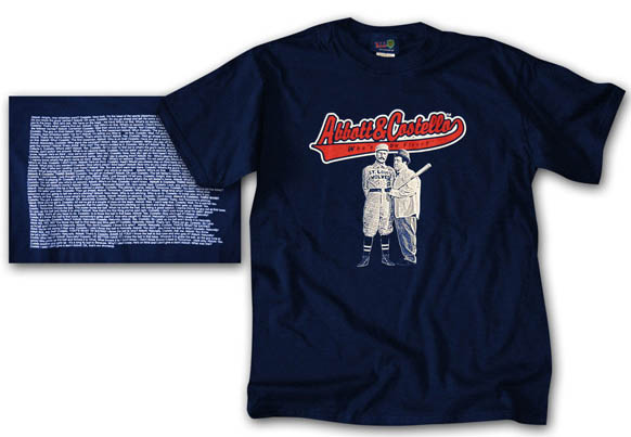 Who's On First shirt