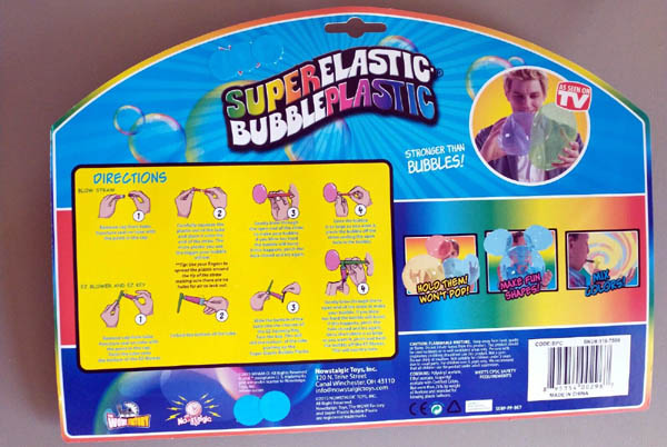 Super Elastic Bubble Plastic