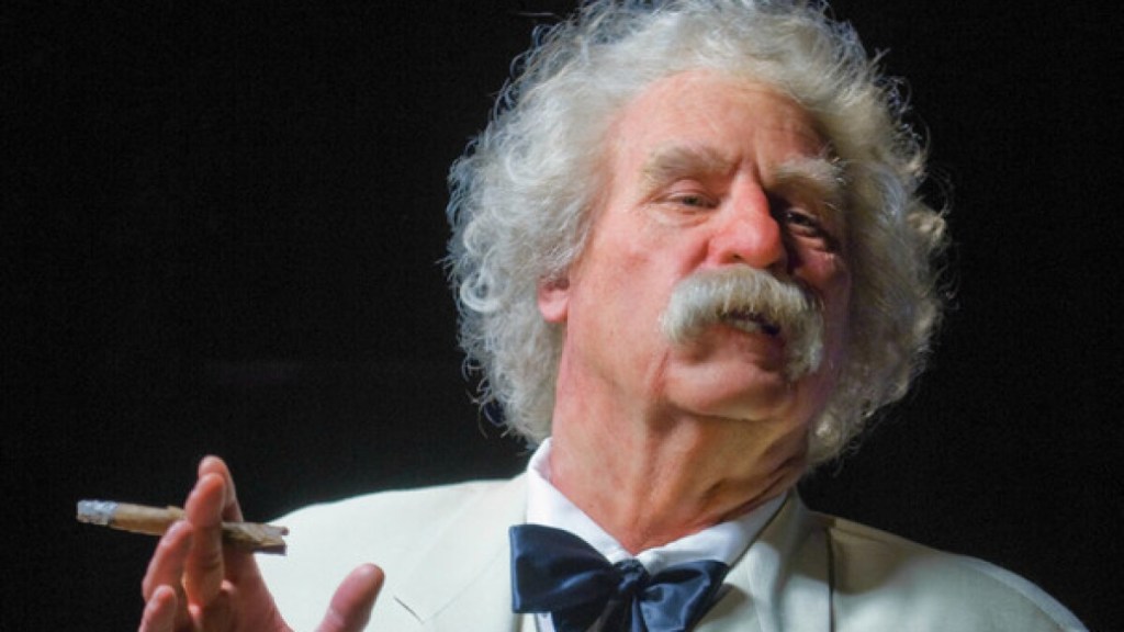 val kilmer as Mark Twain