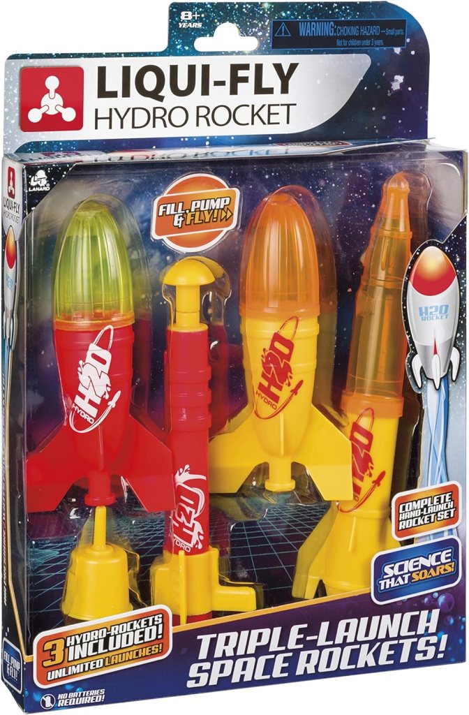 modern water rocket toy