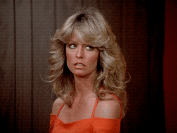 Farrah Fawcett gif
