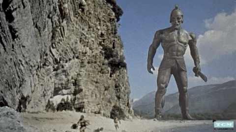 Jason and the Argonauts - Talos gif
