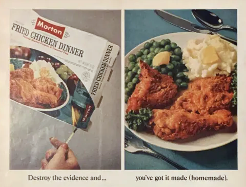 Morton Frozen Foods chicken dinner