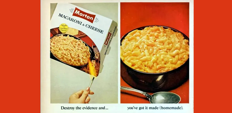 Morton Frozen Foods mac n cheese