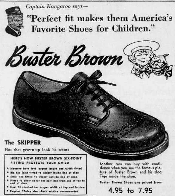 buster brown shoes