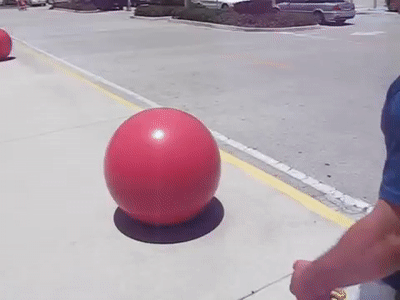 Target red ball gif