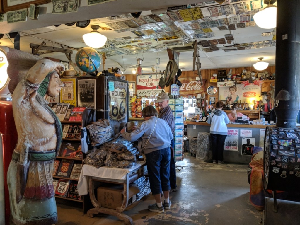 Hackberry General Store inside